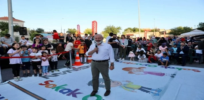 Kayseri Kocasinan’da sokak oyunlarına ilgi