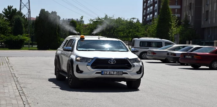 Konya Selçuklu’da ilaçlamalar sürüyor