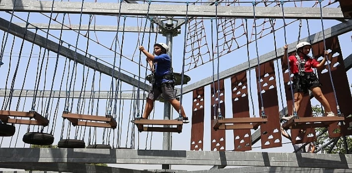 Küçükçekmece’De eğlence ve aksiyonun adresi ’Macera Parkları’