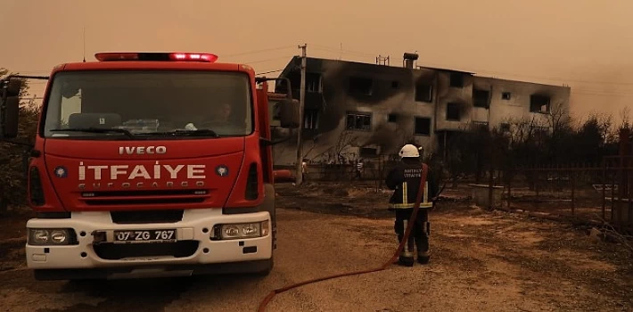 Manavgat Ahmetler sakinlerine yangınla mücadele eğitimi verildi