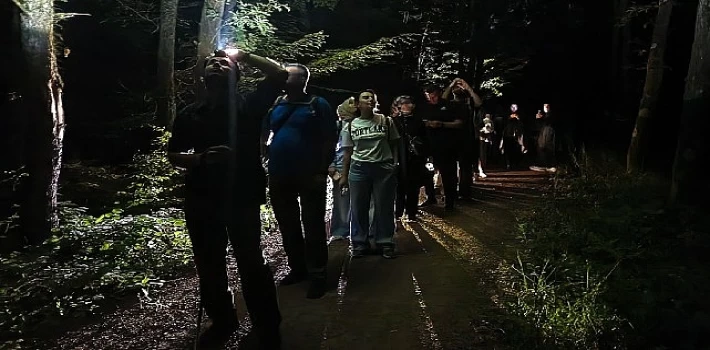 Ormanya’da macera dolu gece yürüyüşü