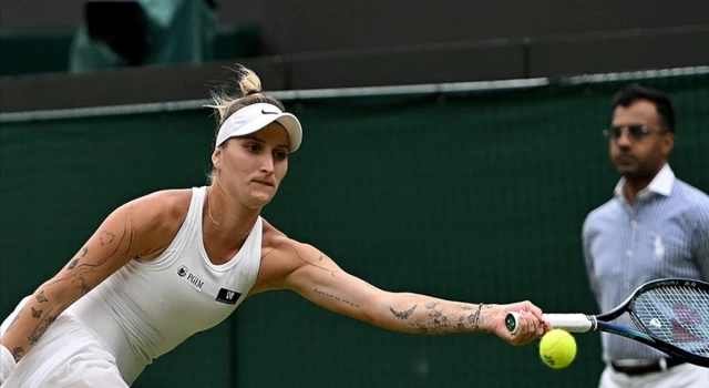 Wimbledon'da tek kadınlarda ilk finalist Vondrousova