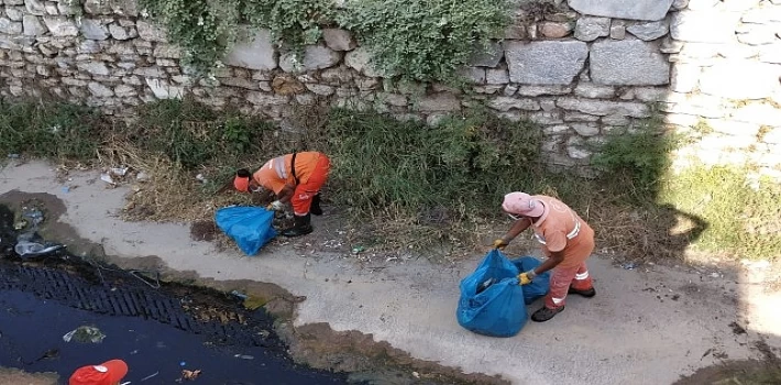 Balavca’dan 2 Traktör Dolusu Çöp ve Atık Toplandı