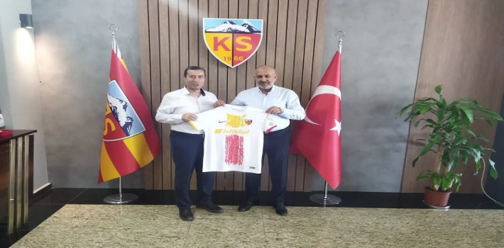 CHP Kayseri’den Kayserispor’a ziyaret