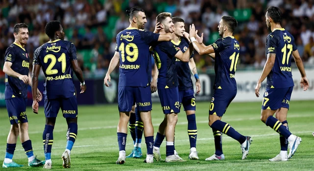 Fenerbahçe Konferans Ligi'ndeki ikinci maçını da farkla kazanarak turu rahat geçti