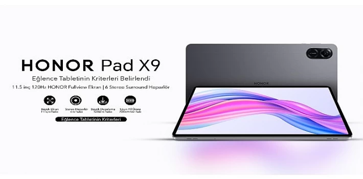 HONOR PAD X9 ile Sınırsız Eğlencenin Tadına Var