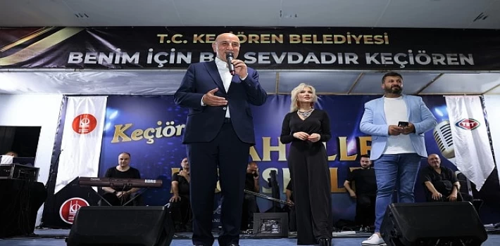 Keçiören Atapark Mahallesi’nde Coşkulu Konser