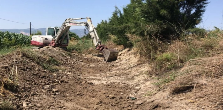 Manisa Kırkağaç’ta olası taşkınlar karşı önlem