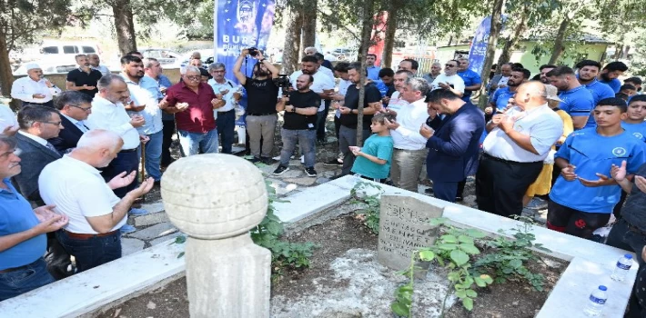 Osmanlı Sarayı’nın başpehlivanı Bursa’da dualarla anıldı