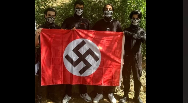 İstanbul Maçka Parkı'nda 'Nazi buluşması'