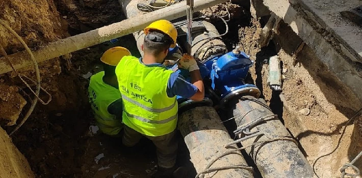 KOSKİ Konya Numune Hastanesi’ndeki günlük 20 metreküplük su kaybını önledi