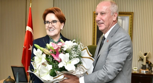 Muharrem İnce, Meral Akşener'i ziyaret etti