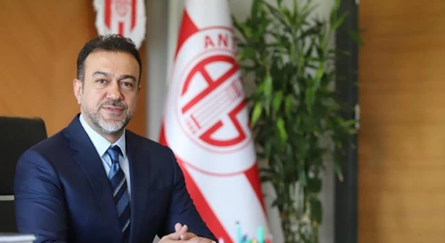 Antalyaspor Başkanı Sabri Gülel'den istifa kararı