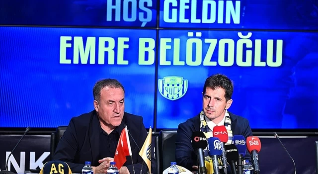 MKE Ankaragücü, teknik direktör Emre Belözoğlu'yla 2 yıllık sözleşme imzaladı