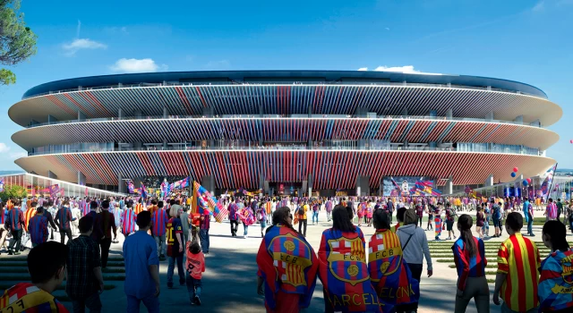 Barcelona’nın yeni stadının yanında taraftarlarının küllerinin de olduğu bir bölüm yer alacak