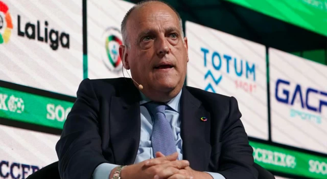 LaLiga Başkanı Javier Tebas istifa etti