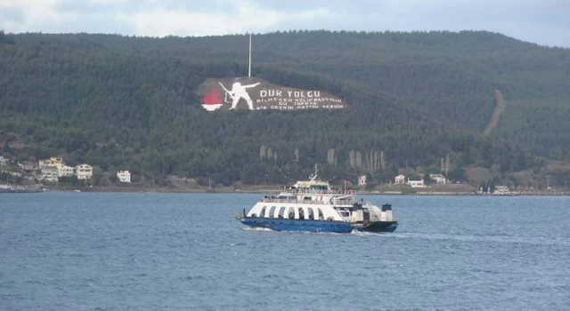 Bozcaada ve Gökçeada'ya yarınki feribot seferleri iptal edildi