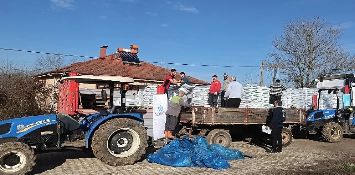 Çiftçilere yüzde 50 hibeli gübre dağıtımı başladı