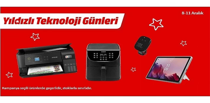 MediaMarkt Yıldızlı Teknoloji Günleri Kampanyasını Başlattı