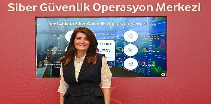 Vodafone Business, yeni Siber Güvenlik Operasyon Merkezi’ni Ankara’da açtı