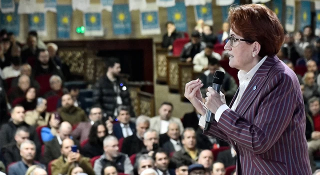 İYİ Parti Genel Başkanı Akşener: Biz partiyi CHP'ye kazandırmak için mi kurduk?