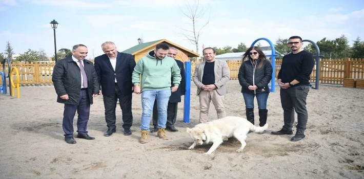 Kayseri’de köpek eğitim parkı Millet Bahçesi’nde hizmete hazır