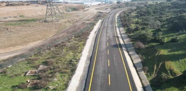 Manisa’da yenilenen yol daha güvenli hale geldi