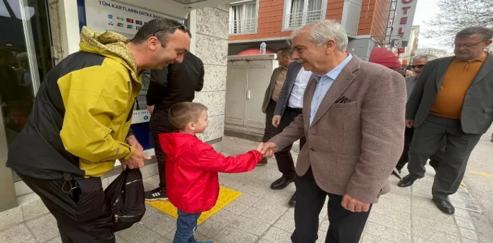 Edirne Keşan’da Başkan Özcan’dan teşekkür ziyareti