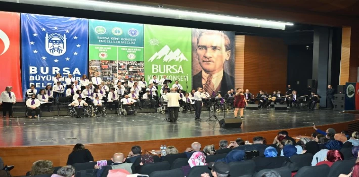 Bursa’da Engelliler Meclisi’nden ‘Bahara merhaba’ konseri