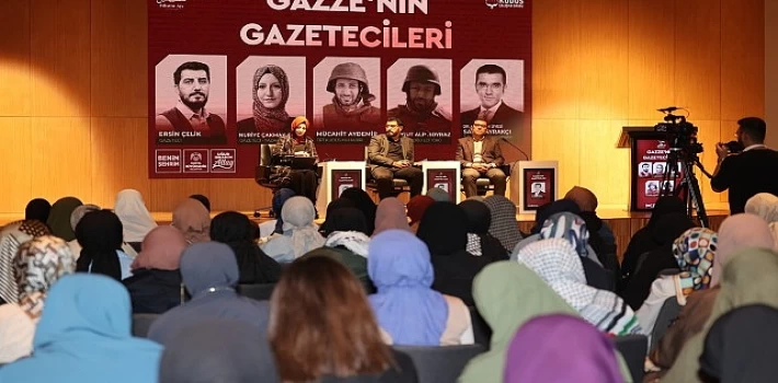 Konya Büyükşehir Çatısı Altındaki Kudüs Çalışma Grubu “Gazze’nin Gazetecileri” Konferansı Düzenledi