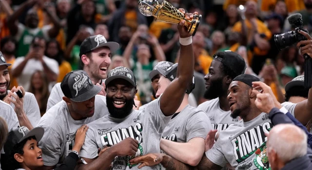 NBA'de ilk finalist Boston Celtics