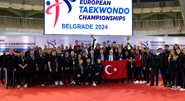 Türkiye, Avrupa Tekvando Şampiyonası'nda birinci oldu: Toplam 16 madalya