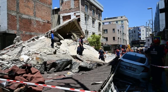 1 kişi hayatını kaybetmişti: Küçükçekmece'de çöken binanın sahibi gözaltına alındı