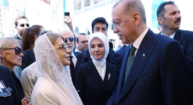 Erdoğan, Özer Uçuran Çiller'in cenaze törenine katıldı: 'Ülkemize hizmetleri olan biriydi'