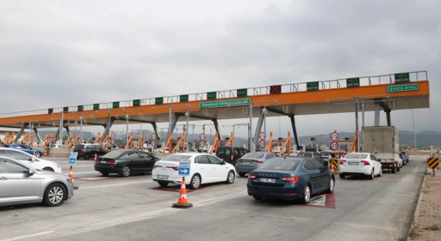 İstanbul-İzmir Otoyolu'nda bayram tatili trafiği