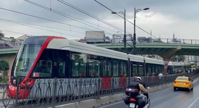 Kabataş-Bağcılar tramvay hattı seferlerinde aksama