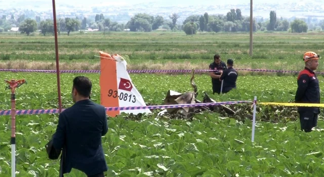 Kayseri'de eğitim uçağı düştü: İki pilot şehit oldu