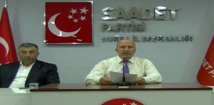 Saadet Partisi Bursa’dan denize gireceklere uyarı!