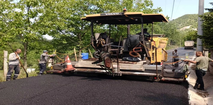 Başiskele Tepecik köy yolu iyileştiriliyor