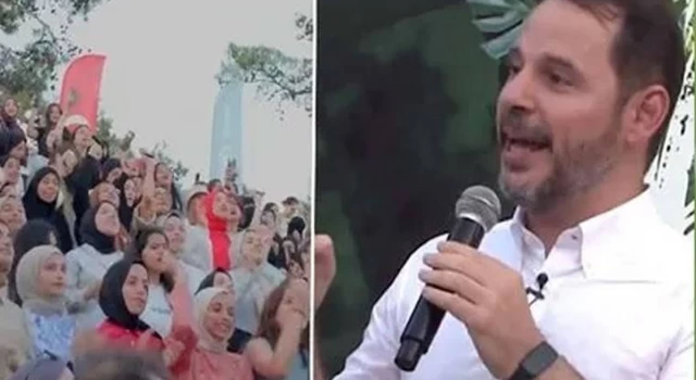 Berat Albayrak TÜGVA'nın kampında ortaya çıktı