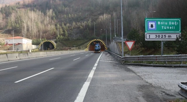 Bolu Dağı Tüneli İstanbul yönü 50 gün trafiğe kapanacak