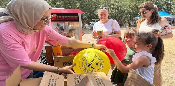 Büyükyoncalı’da Çibörek Şenliği coşkusu