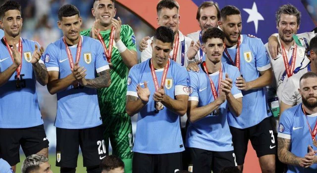 Copa Amerika’da üçüncü Uruguay oldu