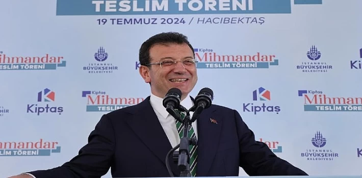 Ekrem İmamoğlu, Nevşehir’de KİPTAŞ Hacıbektaş Mihmandar Projesi Teslim Töreni’ne katıldı