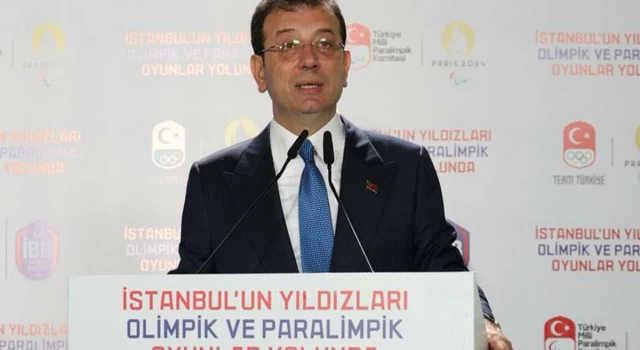 Ekrem İmamoğlu: Paris'e 12 kadın 12 erkek sporcu gönderiyoruz, bu eşitlik için gururluyuz