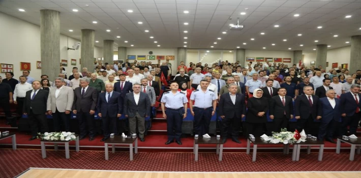 ERÜ’de ’15 Temmuz Milletin Zaferi ve FETÖ Terör Örgütü’ konulu konferans