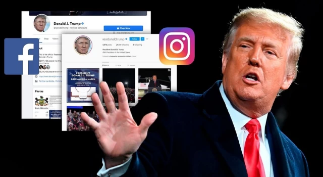 Instagram ve Facebook "Donald Trump"a uyguladığı kısıtlamayı kaldırdı