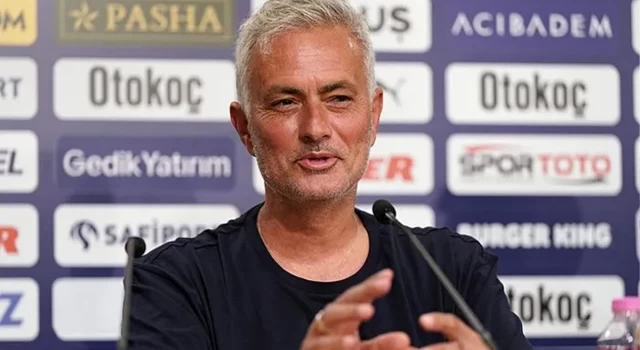 Jose Mourinho: “Avrupa’da 150-160 belki 170 maçım var ama bu maça ilk maçım gibi bakıyorum”