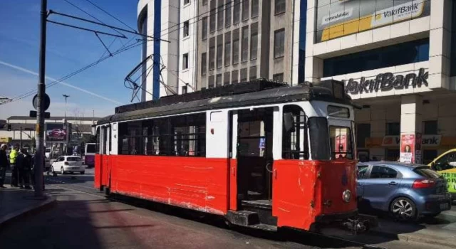 Kadıköy-Moda Tramvay Hattı'nda seferler durduruldu