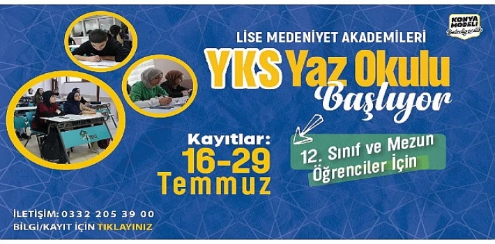 Lise Medeniyet Akademilerinde YKS Yaz Okulu Kayıtları Başlıyor